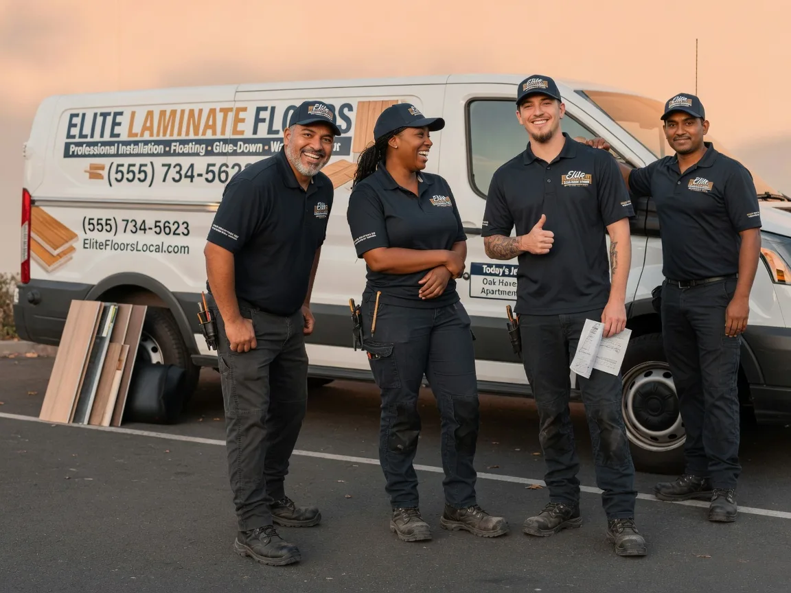 Laminate flooring installation company in Woodland, PA